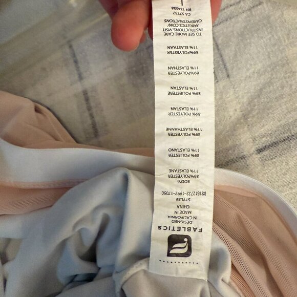 Fabletics bodysuit - pink, black, white - Picture 6 of 7